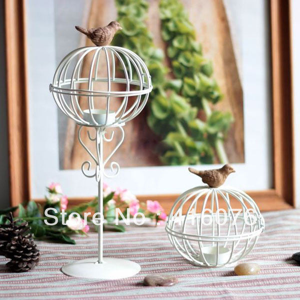 European Style Wedding Candle Holder Metal Lantern